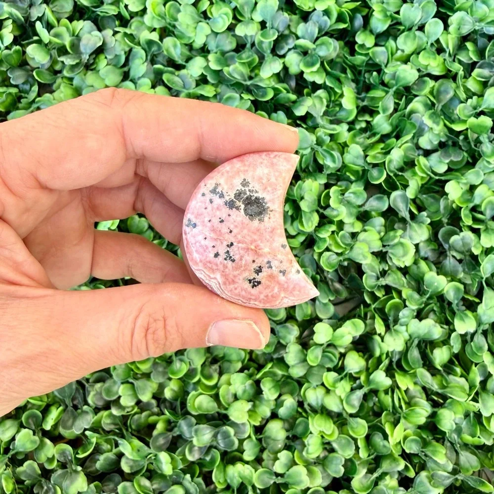 Rhodochrosite crescent moon
